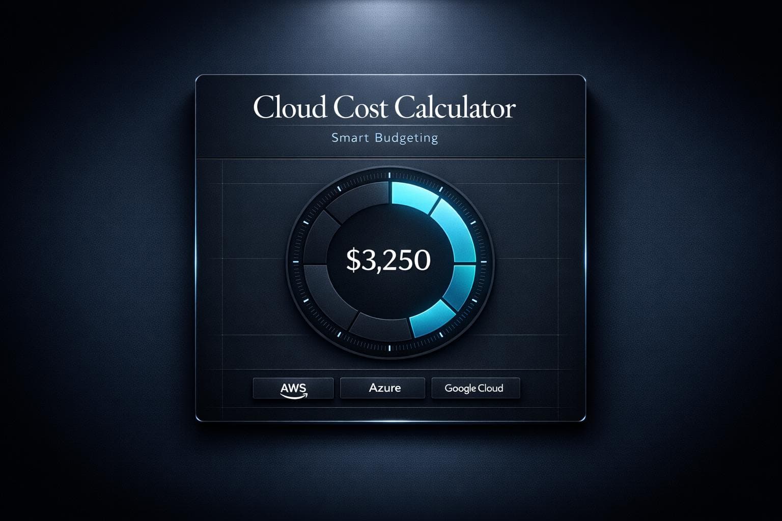 Cloud Cost Calculator for Smart Budgeting